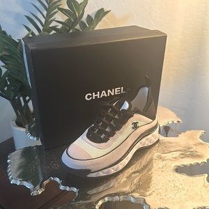 Chanel sneakers - never worn sz 8